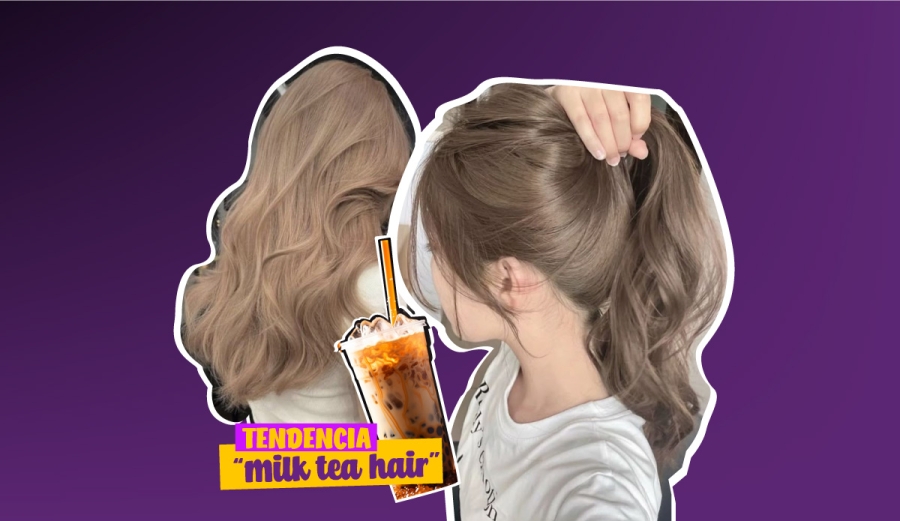 'Milk Tea Hair': El Tinte Que Ilumina Tu Cabello Sin Necesitar Ser Rubia o Castaña