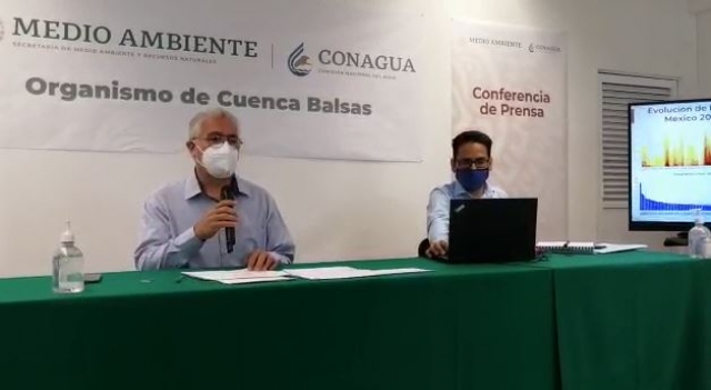 Refiere Conagua que Morelos registra un panorama anormalmente seco