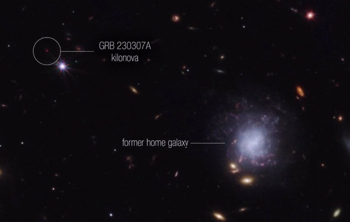 Explosión de rayos gamma revela secretos sobre elementos pesados