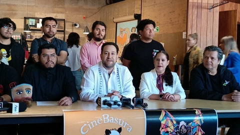 Lanzan proyecto de cine juvenil 'Cine Basura'