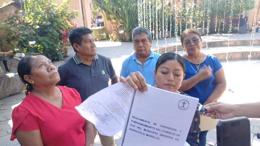 Integrantes del Cabildo de Xoxocotla denuncian violencia política
