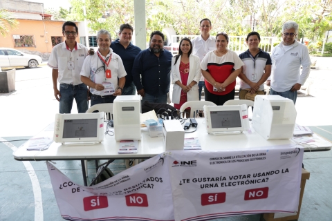 Concluyó consulta realizada por Impepac en la que se utilizaron urnas electrónicas