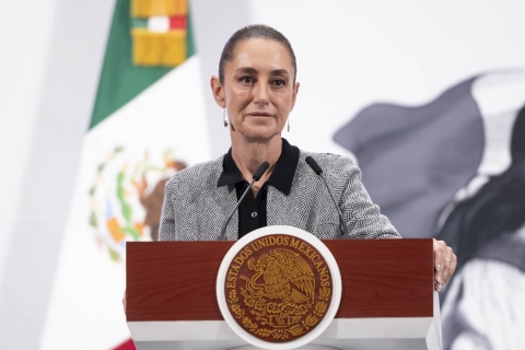 Sheinbaum lamenta muerte de seis militares en explosión de mina