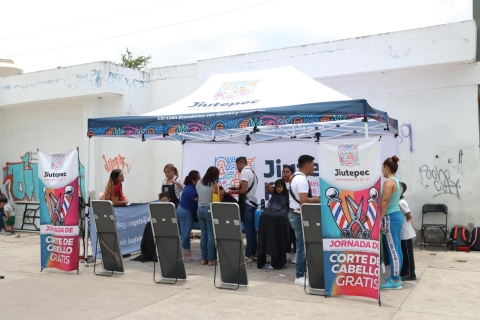 Realiza Jiutepec más de mil cortes de cabello de manera gratuita