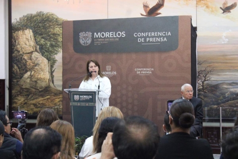 La gobernadora ofreció una conferencia de prensa, la mañana del viernes, para ahondar en la designación del nuevo fiscal.