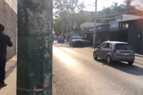 Realizaron disparos en la avenida San Diego de Cuernavaca