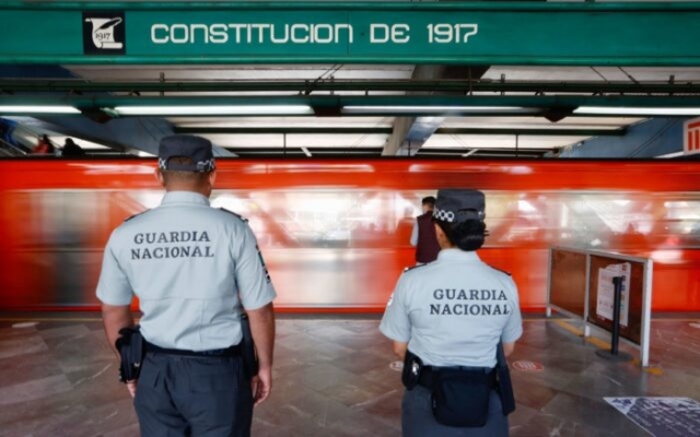 Se retira Guardia Nacional del Metro porque han reducido accidentes: AMLO