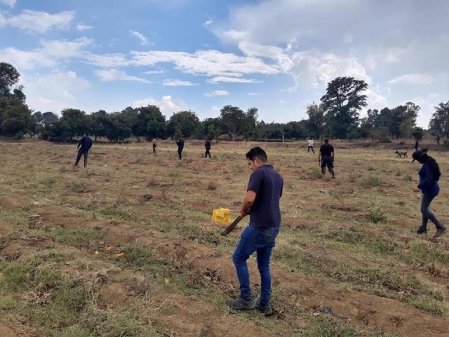 Hallan restos óseos de una persona en Yecapixtla