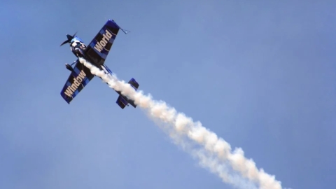 Se accidenta avión experimental en base militar de Virginia