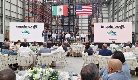 Inauguran nueva planta Impelmex–Ashland Water Group, en Emiliano Zapata