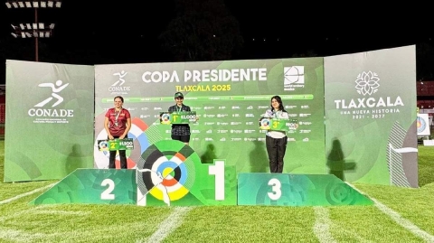 Regina Valdez obtuvo la medalla de oro en ronda olímpica individual; mientras que Máximo Méndez tuvo una sobresaliente actuación al obtener el primer lugar en el clasificatorio rumbo a los Juegos Panamericanos Junior.