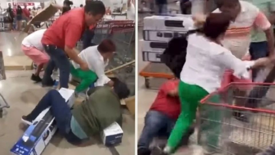 Caos en Costco por un ventilador: Pelea viral en Celaya