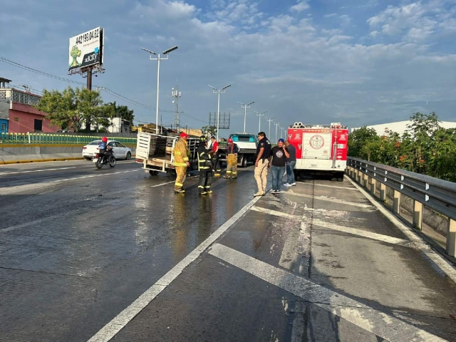   El hecho afectó la circulación vehicular.