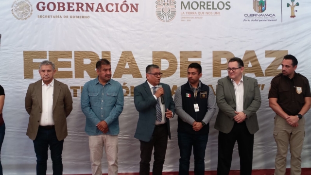 Suman esfuerzos tres &oacute;rdenes de gobierno para fortalecer el tejido social en Morelos