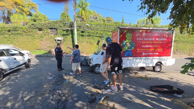 Los dos veh&iacute;culos fueron trasladados a un corral&oacute;n.