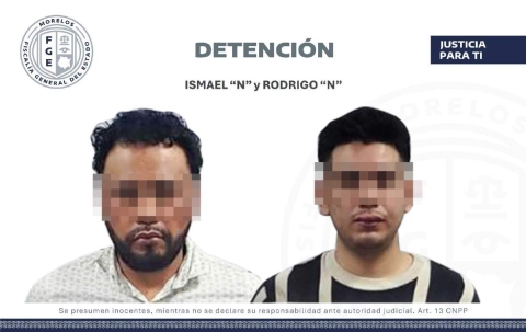 Ismael &ldquo;N&rdquo; y Rodrigo &ldquo;N&rdquo; portaban varias dosis de droga conocida como &ldquo;cristal&rdquo;, y viajaban a bordo de un veh&iacute;culo que tenia alterado el n&uacute;mero de serie. 