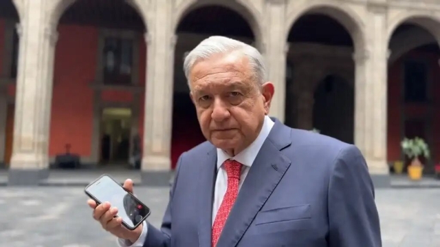 &#039;Al parecer no fue tan fuerte&#039;, dice AMLO sobre sismo