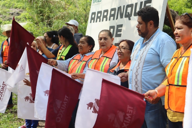 Arrancan obras de mejoramiento en colonias de Temixco