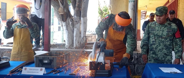 Arranca programa de canje de armas en la colonia Satélite de Cuernavaca