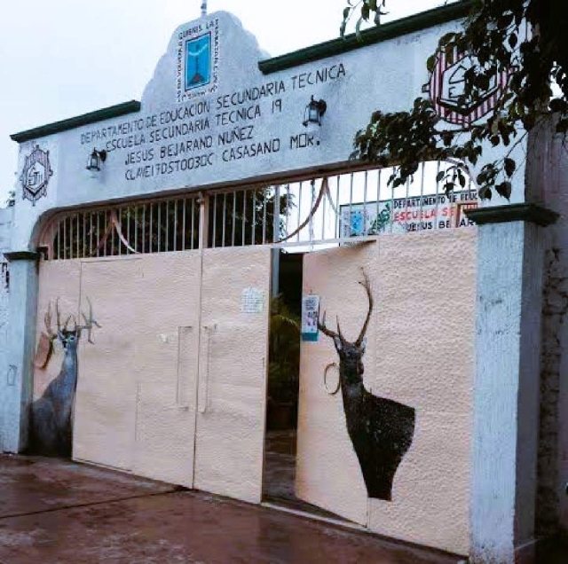 Ayer no hubo actividades en el plantel educativo.