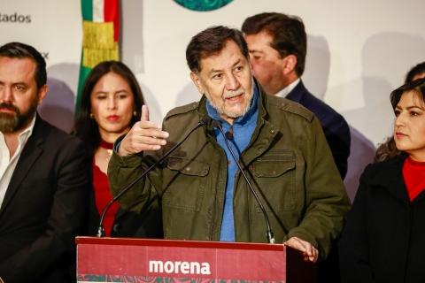 Noroña llama &#039;irresponsabilidad suprema&#039; a la suspensión del comité evaluador judicial