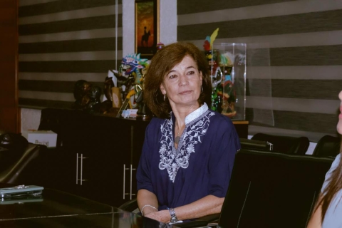 Mireya Gally, presidenta del Impepac, participó en la Junta Electoral Municipal de Cuernavaca. 