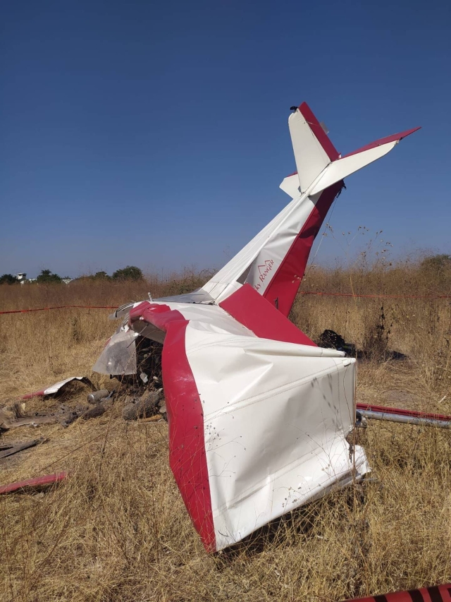 Esto sabemos de la caída de una aeronave en Tequesquitengo, Morelos; muere conductor y copiloto