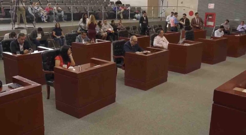 Los diputados locales sesionaron este jueves.
