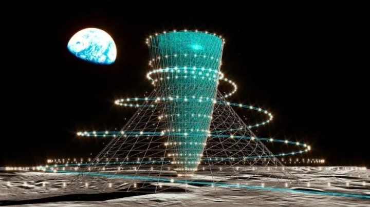Japón muestra proyecto de gravedad artificial para albergar humanos en la Luna y Marte