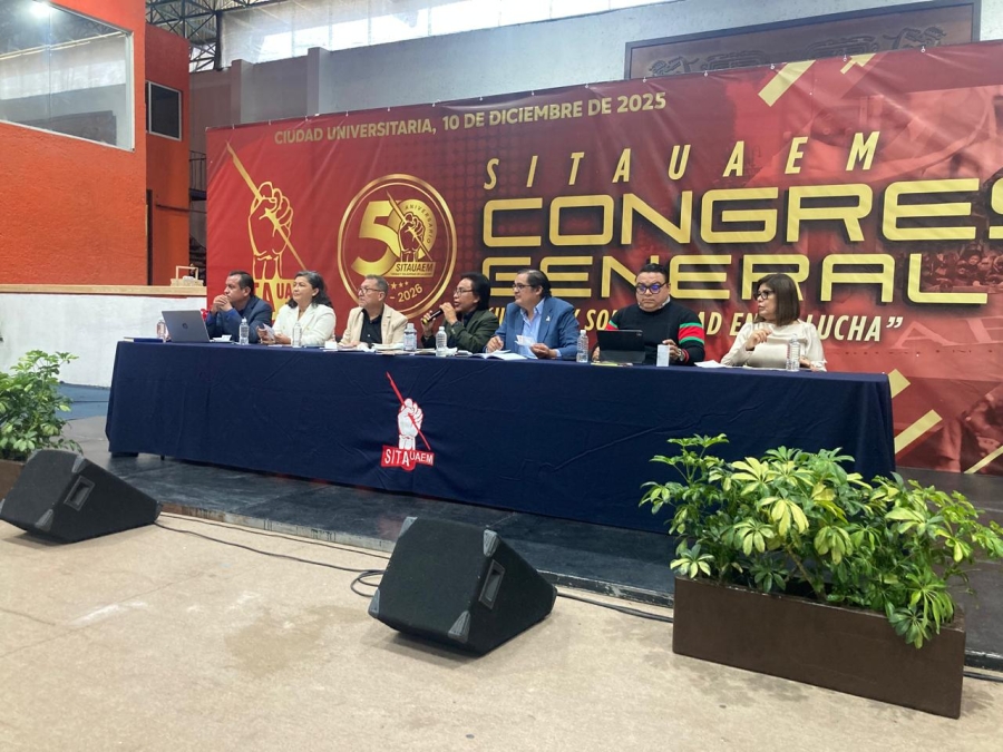Emplazará SITAUAEM a huelga para el primero de febrero de 2026