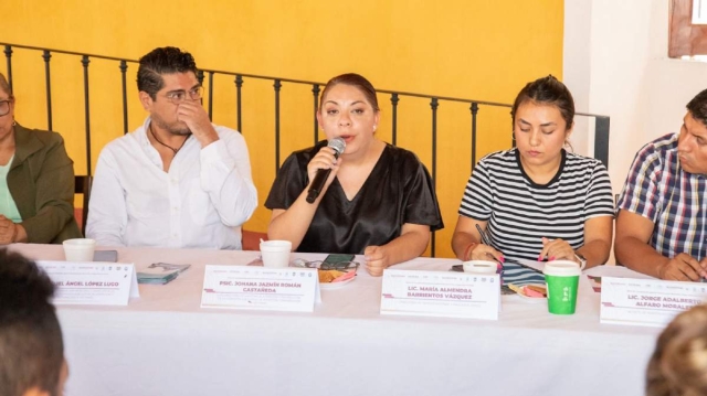 Sostiene CEARV mesa de trabajo con instancias de la mujer de municipios de la región sur poniente  