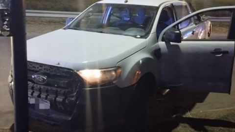 Lo amarraron para robarle su camioneta