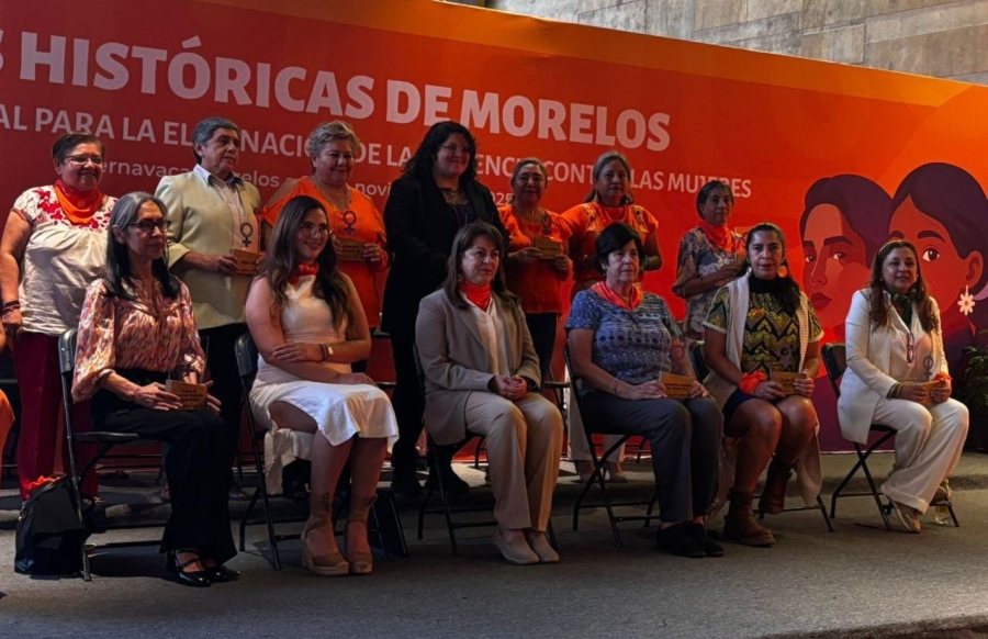 Entrega gobernadora reconocimientos a organizaciones civiles dedicadas a luchar contra la violencia hacia las mujeres