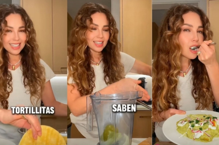 Enchiladas suizas &#039;Thaliescas&#039;: Descubre la deliciosa receta de la cantante