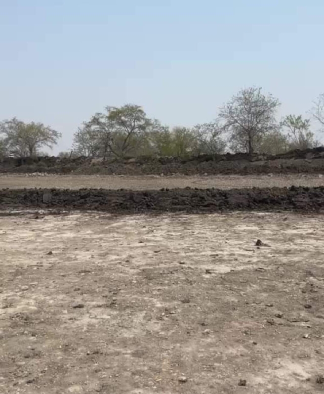 Los embalses se secaron debido a la escasez de lluvias.