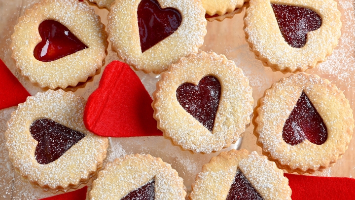 Galletas en forma de corazón, la receta perfecta para el 14 de febrero