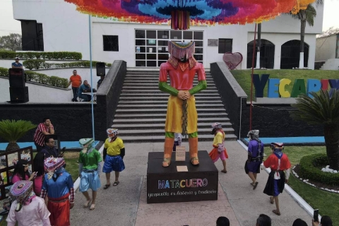El “Matacuero” es una imagen icónica de la  Semana Santa en Yecapixtla.