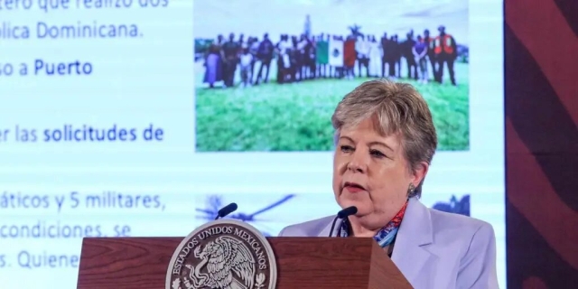 Regresan 34 mexicanos desde Haití, anuncia Alicia Bárcena
