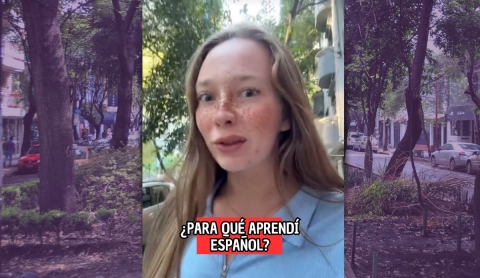 Rusa alza la voz: &#039;¿Para qué aprendí español?&#039;