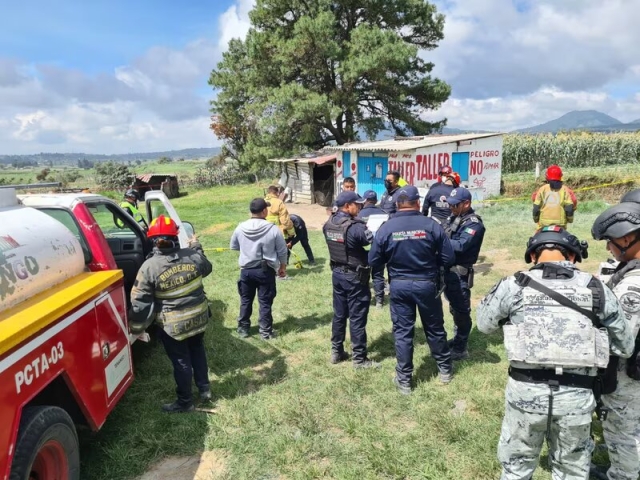Explosión de polvorín deja un fallecido en Ozumba, Edomex