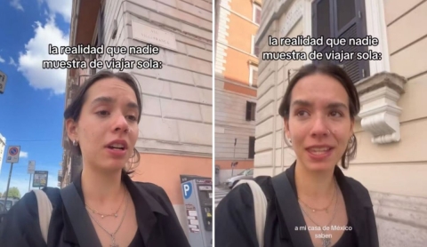 ‘Me vendieron una mentira’: Joven mexicana rompe en llanto por su viaje a Europa