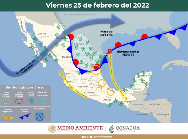 Previsión del clima: Regresan las lluvias a México