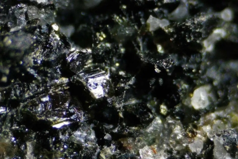 Una imagen en primer plano de las rocas del cinturón verde de Nuvvuagittuq, en Nunavik (Quebec, Canadá), cuya antigüedad se estima en 4.160 millones de años.