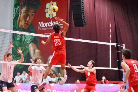 Aseguran México y Estados Unidos pase directo a semifinales en la Copa Panamericana de Voleibol U19 en Morelos