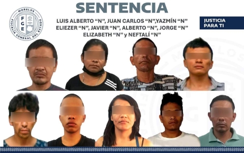 Dan 25 años de cárcel a nueve personas por homicidio