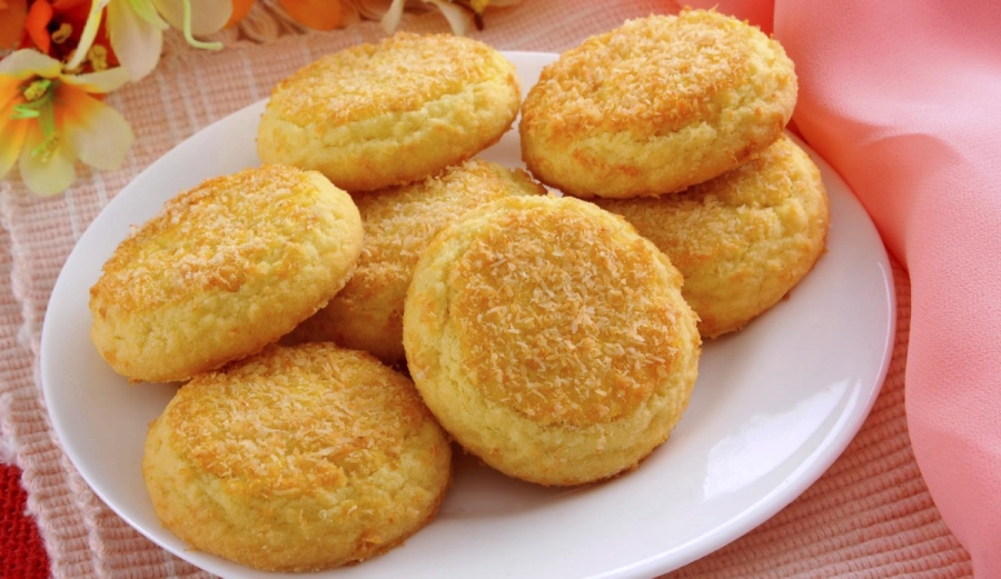 Galletas de coco y leche: receta fácil, rápida y con sabor casero
