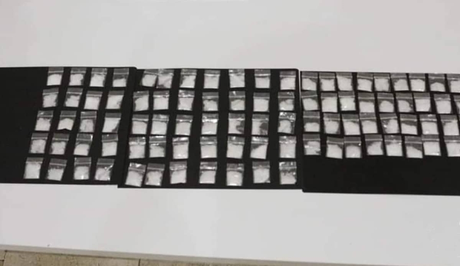 Localizan 'cristal' en una casa