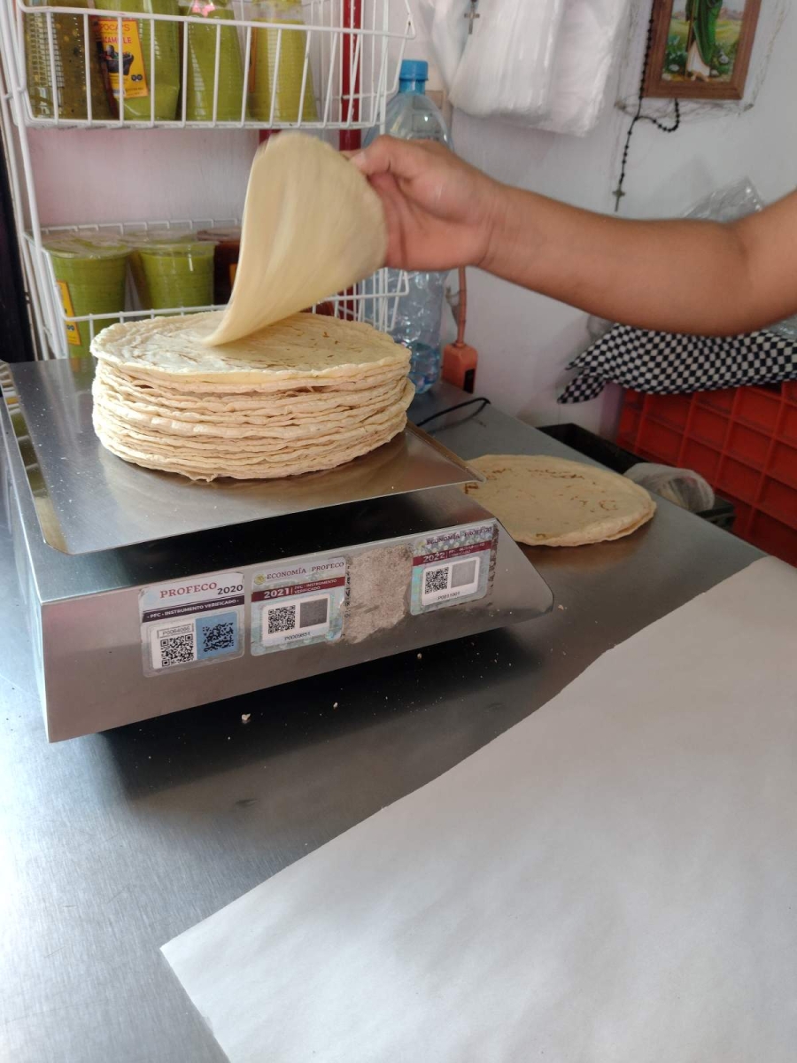 Intacto, precio de la tortilla en Morelos
