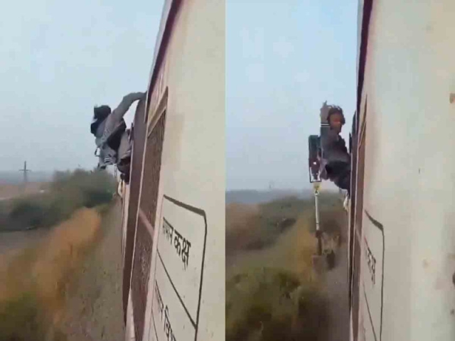 Joven se accidenta al grabar tiktok sobre un tren en marcha