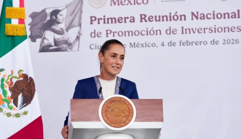 Sheinbaum convoca a inversi&oacute;n privada y prev&eacute; un 2026 con mayor crecimiento